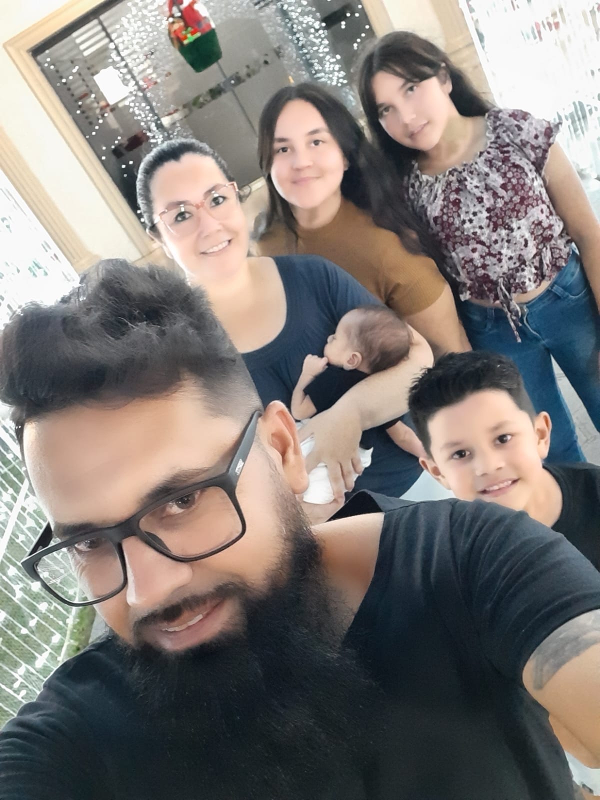 Pai com netos